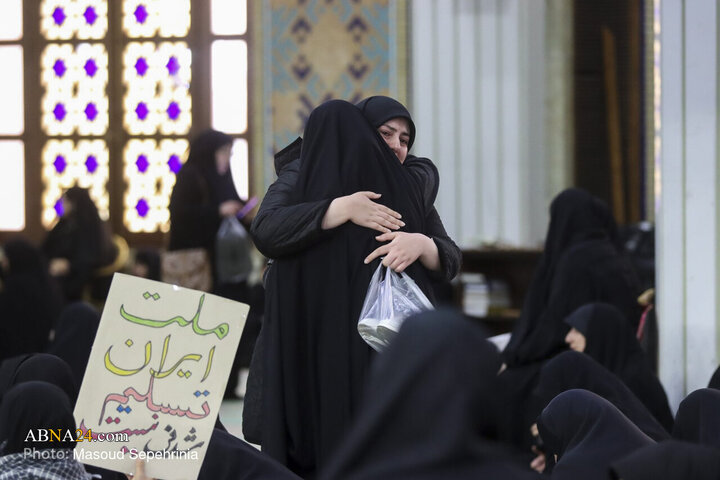 تجمع سوگواران رهبر شهید انقلاب در تبریز