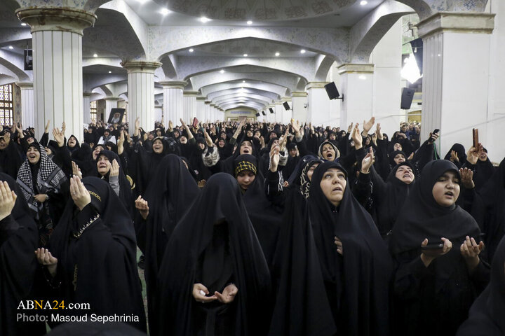 تجمع سوگواران رهبر شهید انقلاب در تبریز