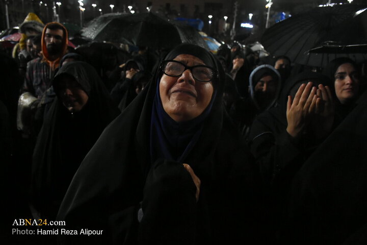 اجتماع سوگواران شهادت رهبر معظم انقلاب اسلامی در رشت