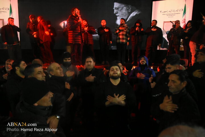 اجتماع سوگواران شهادت رهبر معظم انقلاب اسلامی در رشت