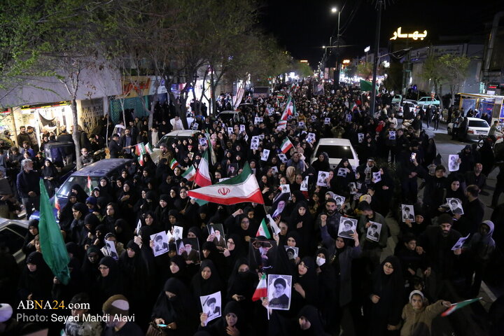 مراسم عزاداری در سوگ رهبر شهید انقلاب - قم