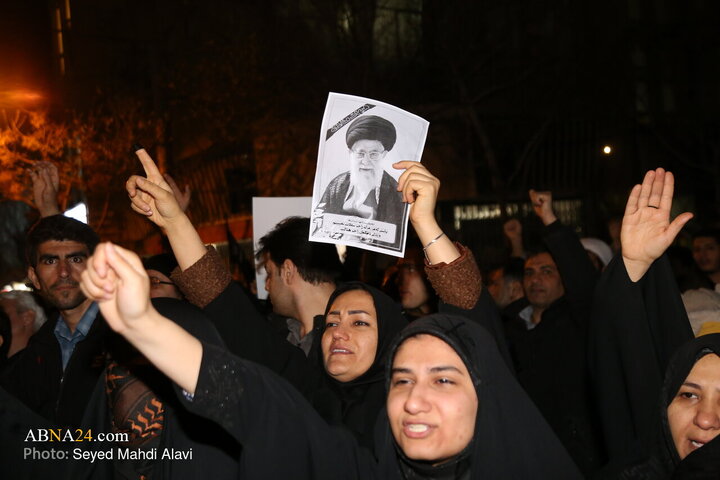 مراسم عزاداری در سوگ رهبر شهید انقلاب - قم