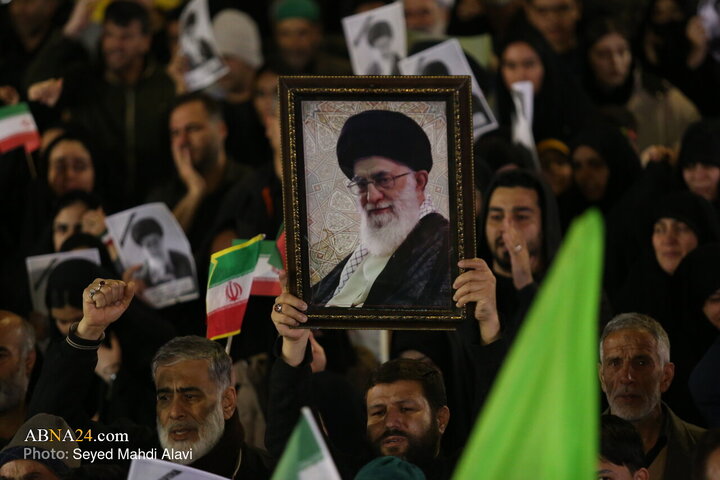 مراسم عزاداری در سوگ رهبر شهید انقلاب - قم