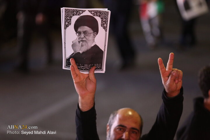 مراسم عزاداری در سوگ رهبر شهید انقلاب - قم