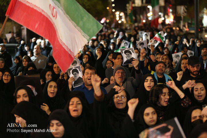 مراسم عزاداری در سوگ رهبر شهید انقلاب - قم