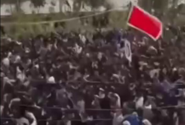ویدیو | قیام مردم ناصریه عراق در پی شهادت امام خامنه‌ای(ره)