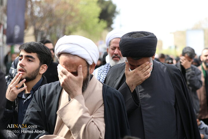 اجتماع سوگواران شهید امام خامنه‌ای در قم