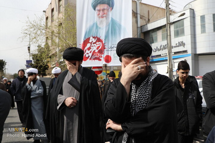 اجتماع سوگواران شهید امام خامنه‌ای در قم