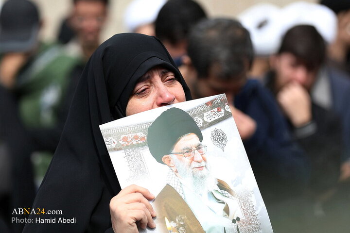 اجتماع سوگواران شهید امام خامنه‌ای در قم