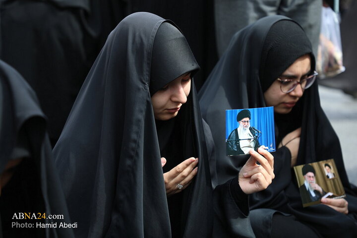 اجتماع سوگواران شهید امام خامنه‌ای در قم