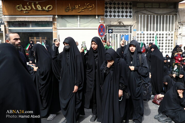 اجتماع سوگواران شهید امام خامنه‌ای در قم