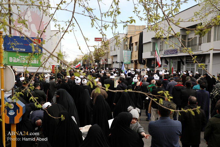 اجتماع سوگواران شهید امام خامنه‌ای در قم