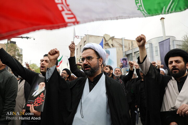 اجتماع سوگواران شهید امام خامنه‌ای در قم