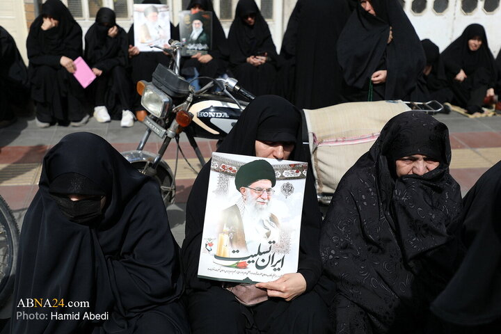 اجتماع سوگواران شهید امام خامنه‌ای در قم