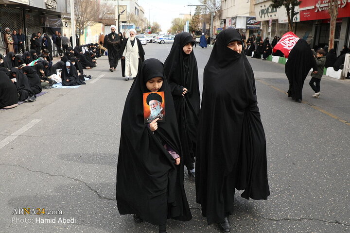 اجتماع سوگواران شهید امام خامنه‌ای در قم
