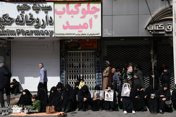 اجتماع سوگواران شهید امام خامنه‌ای در قم