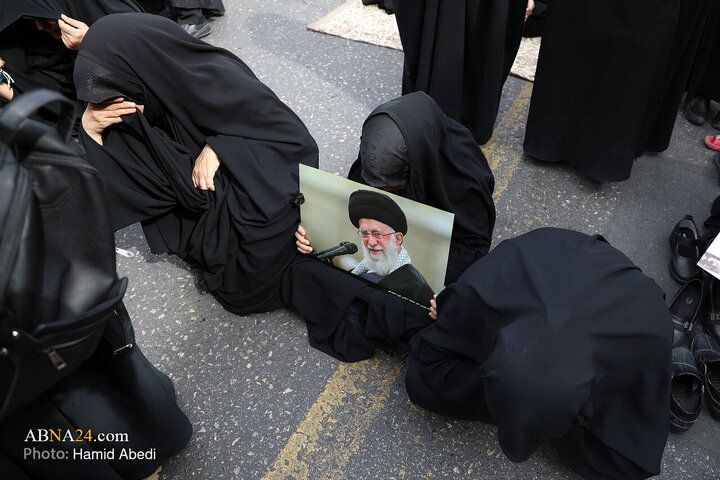 اجتماع سوگواران شهید امام خامنه‌ای در قم