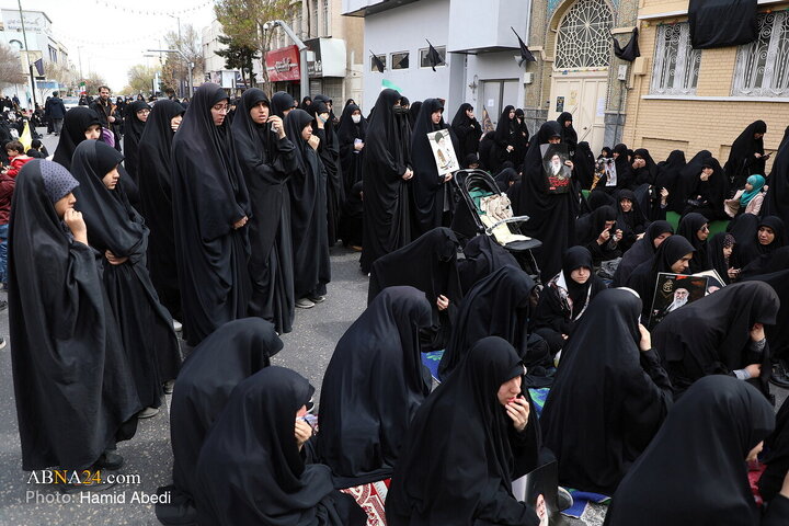 اجتماع سوگواران شهید امام خامنه‌ای در قم