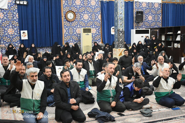 مخفل انس با قرآن و افطاری خادمیاران رضوی شهرستان رشت