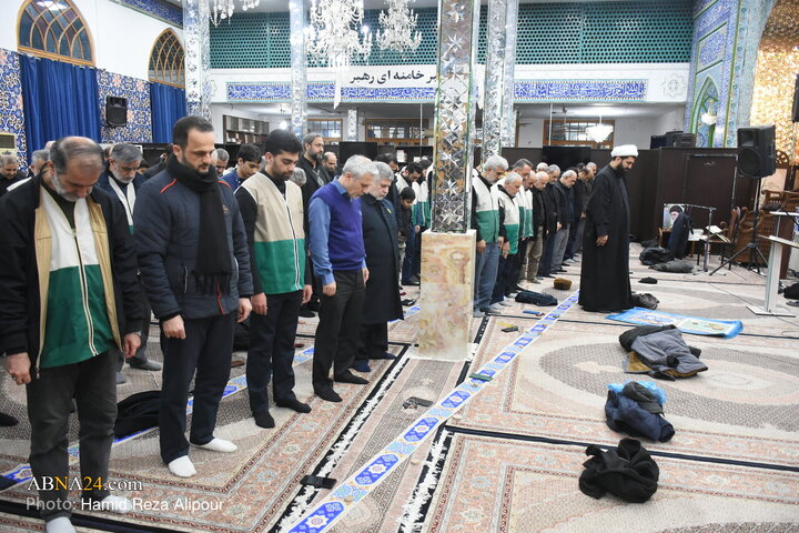 مخفل انس با قرآن و افطاری خادمیاران رضوی شهرستان رشت