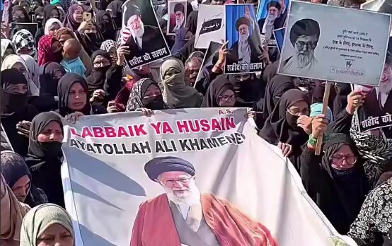 ویدیو | شیعیان هند در محکومیت ترور رهبر شهید ایران قیام کردند
