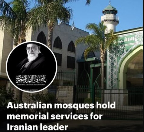 دیلی‌میل: برگزاری مراسم یادبود آیت‌الله خامنه‌ای در مساجد استرالیا؛ الهام‌بخش