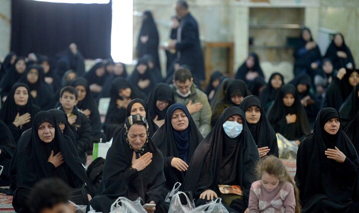 گزارش تصویری/ عزاداری شهادت رهبر معظم انقلاب در حرم حضرت عبدالعظیم(ع)