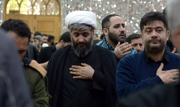 گزارش تصویری/ عزاداری شهادت رهبر معظم انقلاب در حرم حضرت عبدالعظیم(ع)