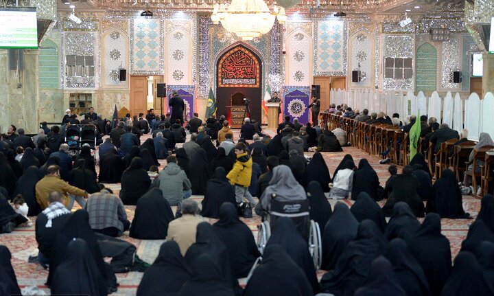 گزارش تصویری/ عزاداری شهادت رهبر معظم انقلاب در حرم حضرت عبدالعظیم(ع)