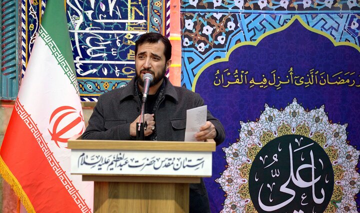 گزارش تصویری/ عزاداری شهادت رهبر معظم انقلاب در حرم حضرت عبدالعظیم(ع)