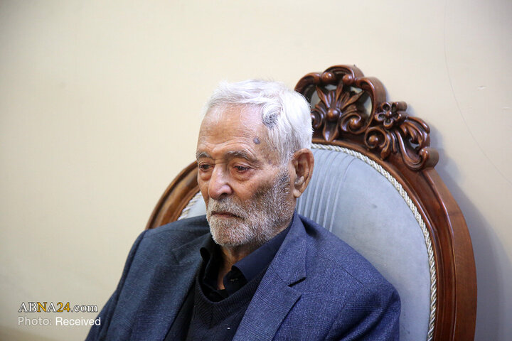 حضور خادمان حرم بانوی کرامت در منزل شهید سپهبد موسوی