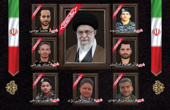 جزییات مراسم وداع و تشییع پیکر شهدای گیلانی تجاوز آمریکایی - صهیونی در رشت اعلام شد