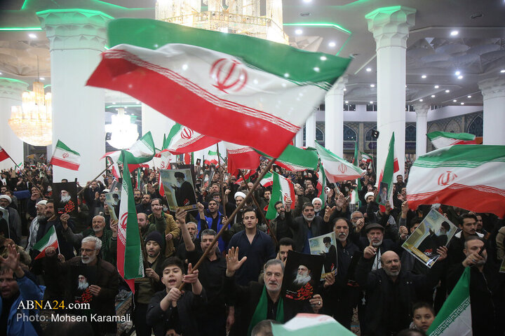 اجتماع عزاداران رهبر شهید - مسجد مقدس جمکران