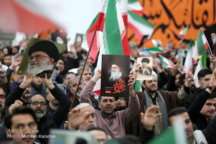 اجتماع عزاداران رهبر شهید - مسجد مقدس جمکران