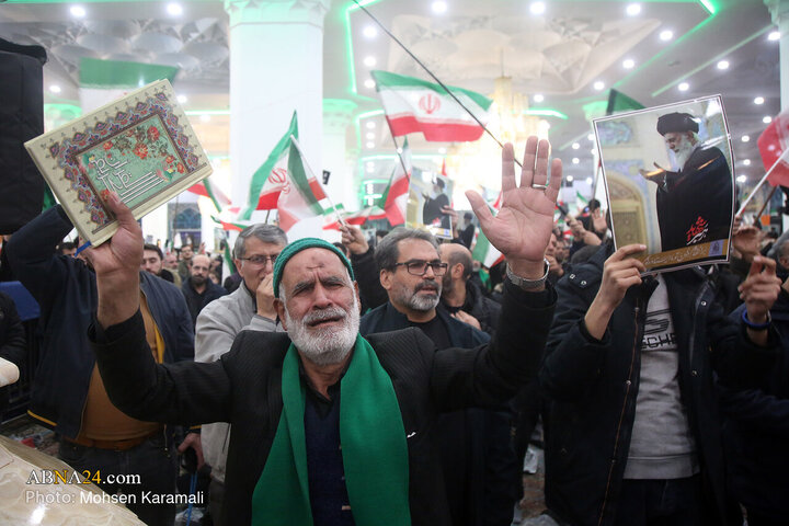 اجتماع عزاداران رهبر شهید - مسجد مقدس جمکران