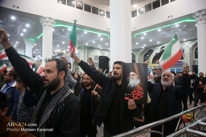 اجتماع عزاداران رهبر شهید - مسجد مقدس جمکران