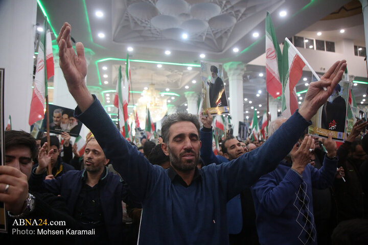 اجتماع عزاداران رهبر شهید - مسجد مقدس جمکران
