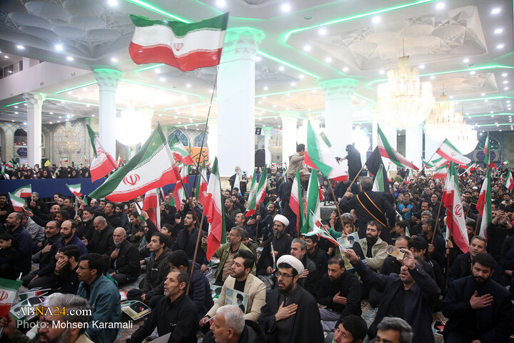اجتماع عزاداران رهبر شهید - مسجد مقدس جمکران