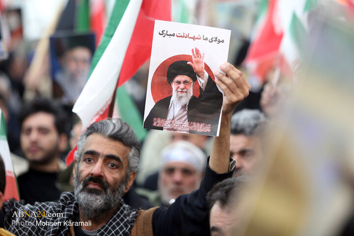 اجتماع عزاداران رهبر شهید - مسجد مقدس جمکران