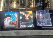 Armenian People Show Solidarity with Iran Outside Yerevan Embassy