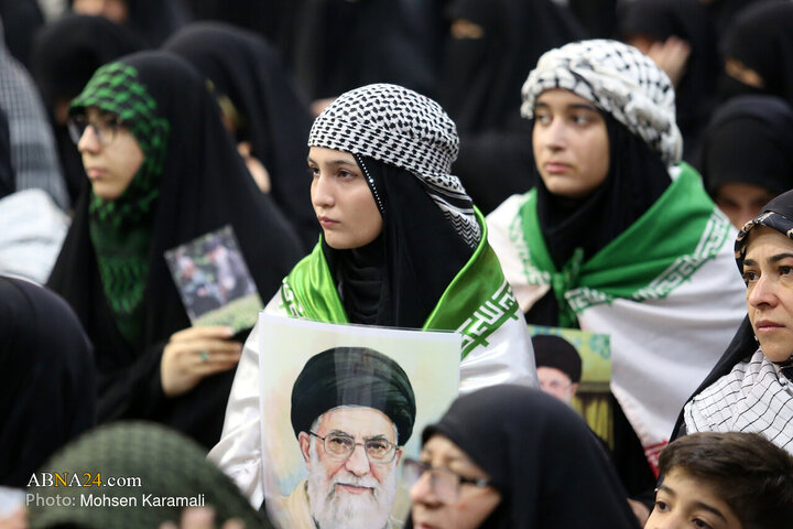 اجتماع «دختران سید علی» در حرم حضرت معصومه(س)