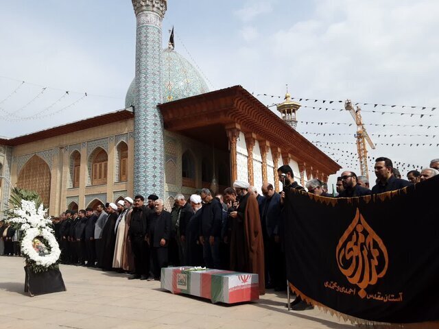 Funeral Procession Held for Student Martyr in Shiraz