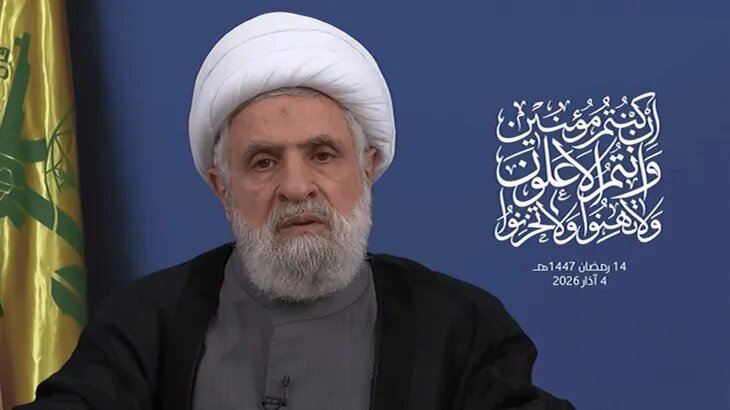 شیخ نعیم قاسم: حملات موشکی در پاسخ به نقض آتش‌بس بود/ صبر ما حد دارد