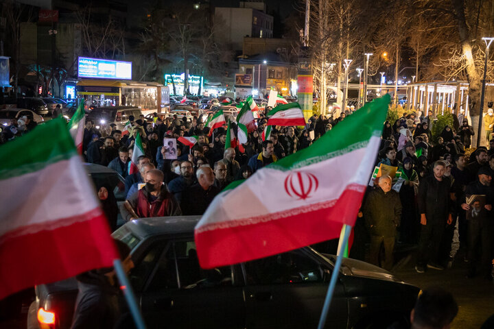 تصاویر/ عزاداری مردم تهران در سوگ رهبر شهید انقلاب اسلامی