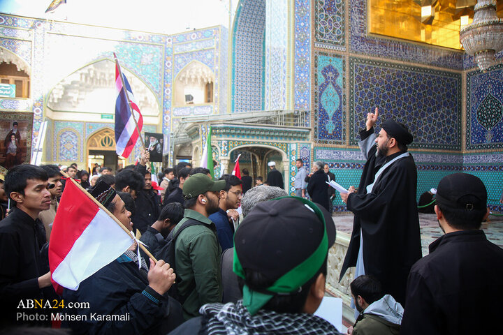 تجدید میثاق اندونزیایی‌ها و تایلندی‌های مقیم ایران با آرمان‌های رهبر شهید انقلاب