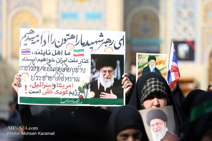 تجدید میثاق اندونزیایی‌ها و تایلندی‌های مقیم ایران با آرمان‌های رهبر شهید انقلاب