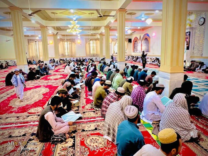 گزارش تصویری | ختم قرآن برای شهادت آیت الله خامنه‌ای در شهرستان گرشک افغانستان
