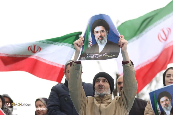 مراسم بیعت با سومین رهبر انقلاب - تبریز