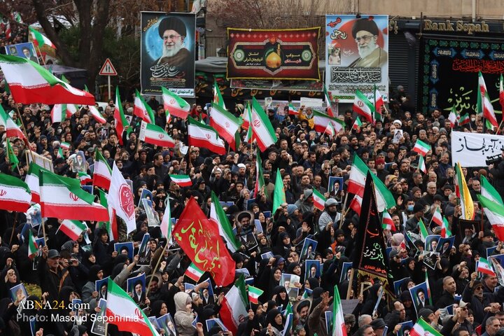 مراسم بیعت با سومین رهبر انقلاب - تبریز