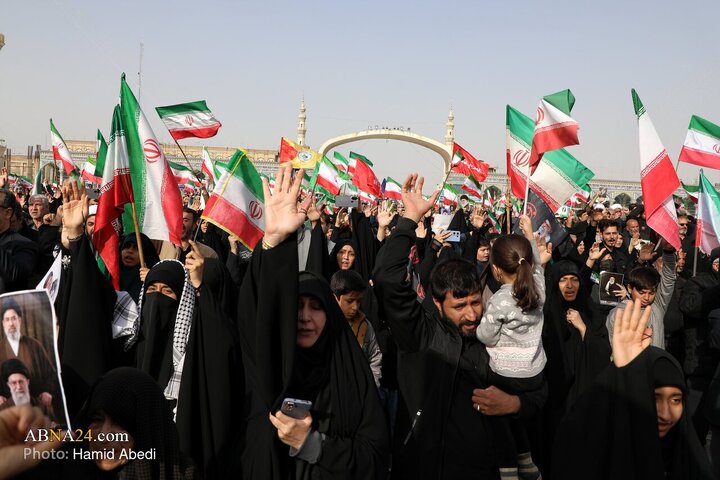 اجتماع مردمی بیعت با سومین رهبر انقلاب - مسجد جمکران